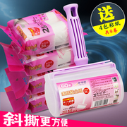 máy cắt lông quần áo Net Deli Hộ gia đình Giấy dính 10cm Nhãn dán dính bụi Collector Bụi lăn Quần áo để chải - Hệ thống giá giặt máy cắt lông xù quần áo của nhật