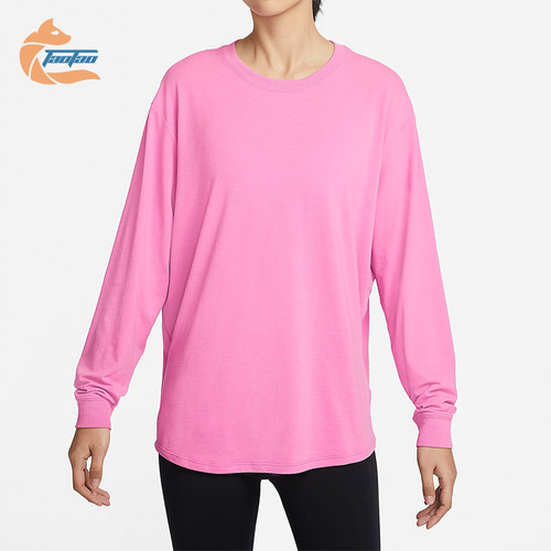 Nike/耐克正品新款女士圆领宽松透气休闲运动T恤FN2818-675
