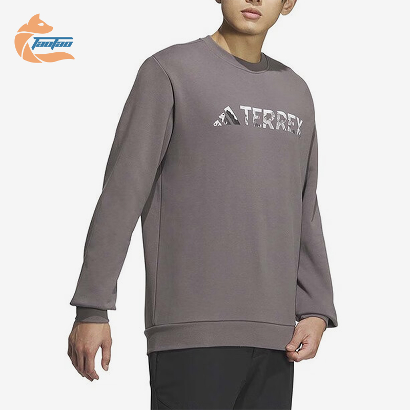 阿迪达斯男士运动套头衫