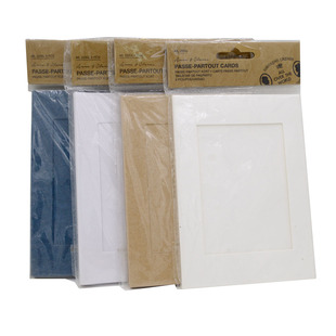 相片纸相框牛皮纸悬挂小画框卡纸照片墙装饰5寸特种衍纸底卡贺卡