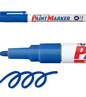 蓝色油漆笔 1.2mm 日本雅丽油漆笔 Artline EK-440XF 英式规格