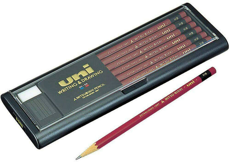 硬度测试专用的 三菱测试铅笔 h-9h-f-6b 型号齐全