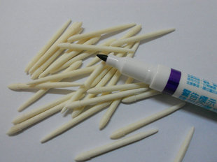 雄狮奇异笔替换笔尖 1.0mm 适用600 680 细芯笔尖替芯 记号笔笔头