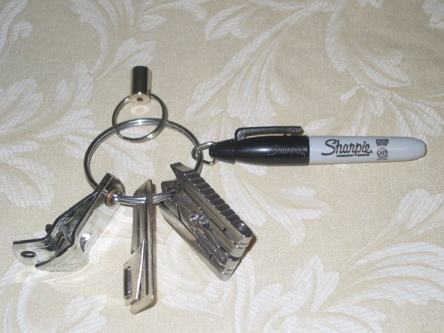 SANFU SHARPIE 미니 마커 골프 가방 후크 컬러 팩이 포함된 초소형 미니 마커