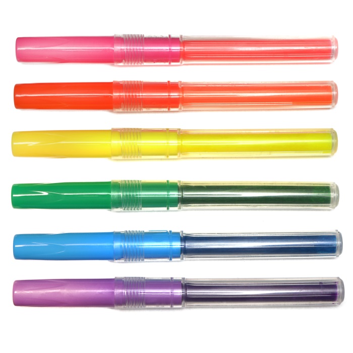 日本Pentel 派通荧光笔 SXS15用替芯 SLR3荧光笔替芯