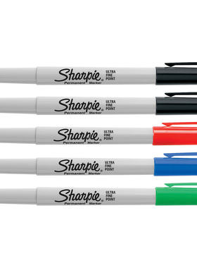 Sharpie Ultra Fine Point Permanent Marker三福极细记号笔37000