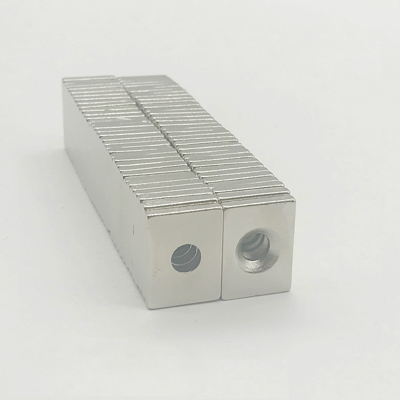 强力吸铁石带孔强磁铁