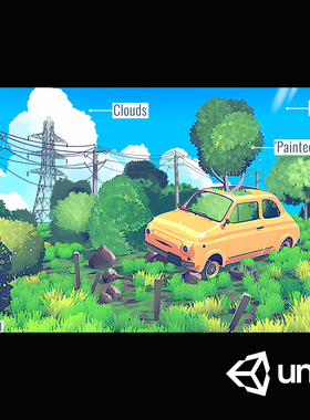 Unity3D 吉卜力风格卡通着色器Anime Shaders and Tools1.2.0