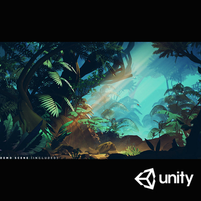 Unity3D 风格化原始森林 Stylized Jungle Pack