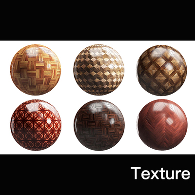 Texture 100组8K复古木质地板PBR无缝纹理贴图