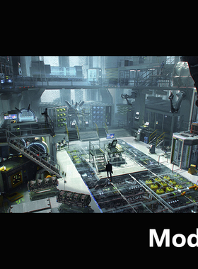 Model 秘密实验室kitbash3d模型资源