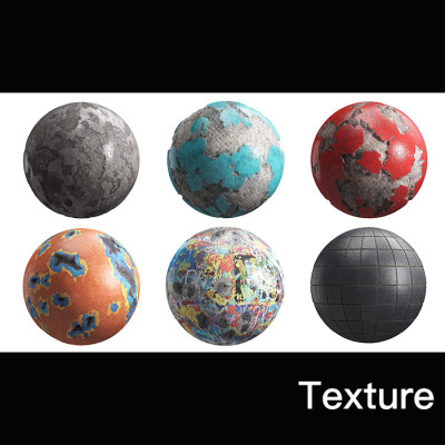 Texture-100组8K墙壁破损水泥石膏PBR无缝纹理贴图合集