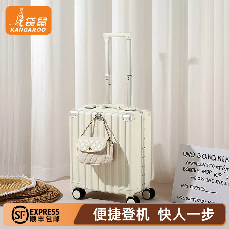 【袋鼠正品】可登机拉杆行李箱图片