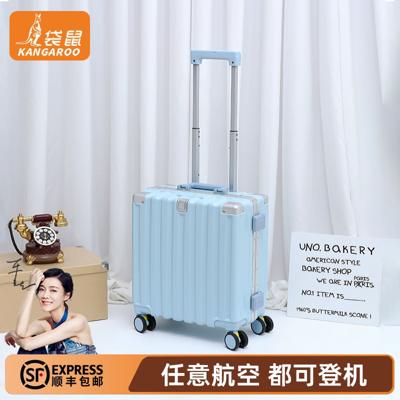 13寸行李箱小可上飞机春秋航空20x30x40短途旅行14寸登机密码拉杆