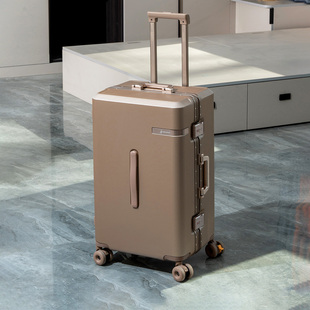 袋鼠能带上飞机的行李箱20寸登机箱加厚耐用拉杆旅行密码皮箱子男
