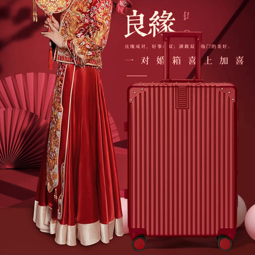 袋鼠正品行李箱结实耐用加厚
