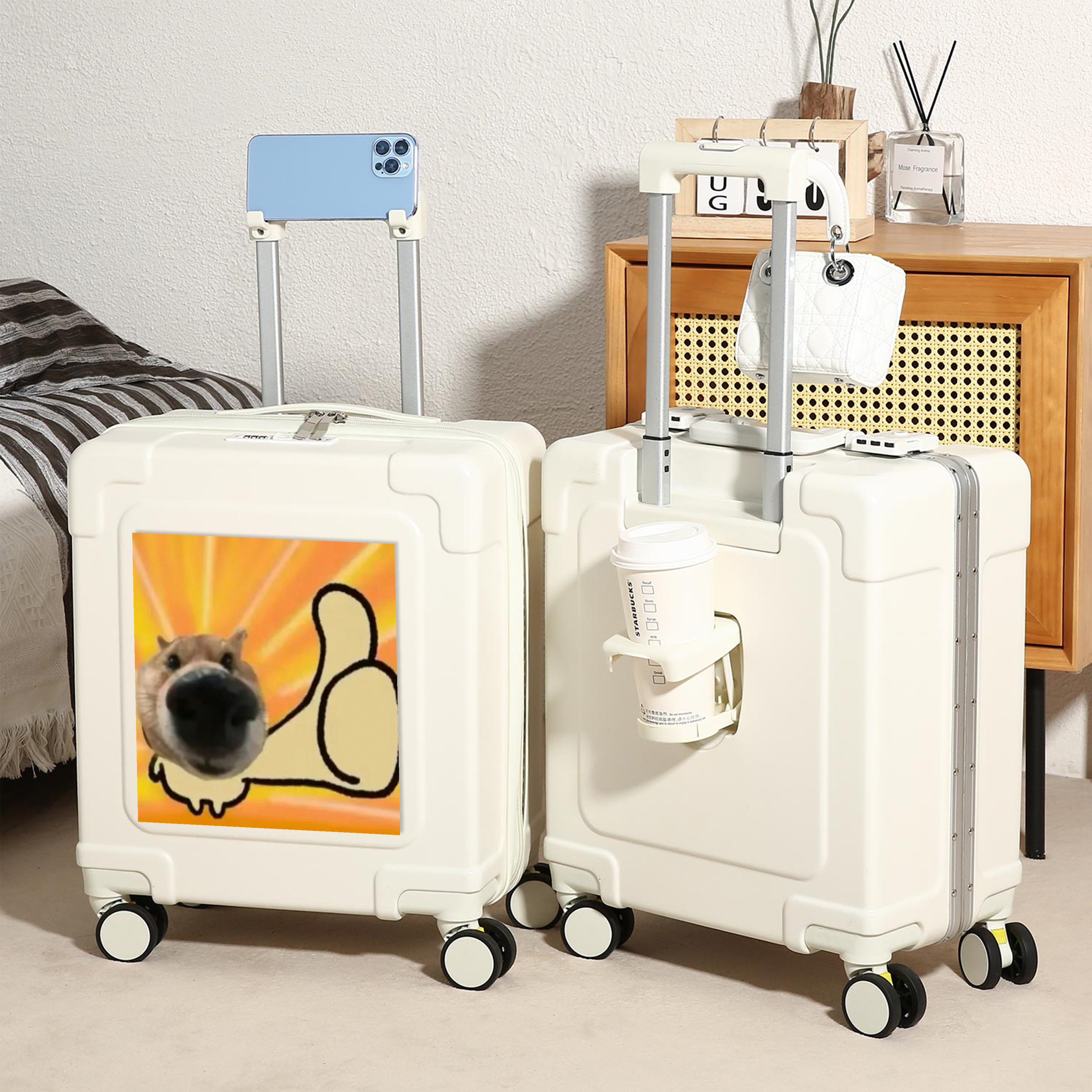 小尺寸行李箱14寸小型迷你旅行箱小号登机轻便短途旅行拉杆密码女