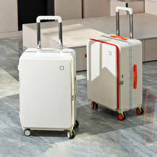袋鼠行李箱2026热卖新款侧开盖拉杆旅行用20寸前开口密码皮箱子24