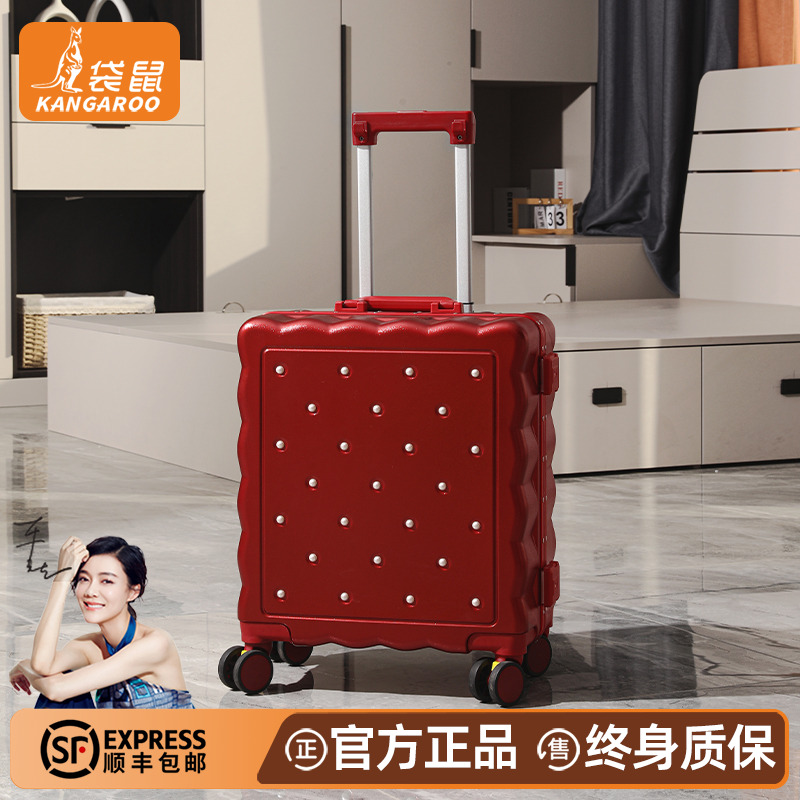 袋鼠正品行李箱结婚一对女方婚礼