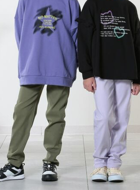 纯原日单弹力超棒的男女童多色长裤100-150码小学生神裤柔软舒适