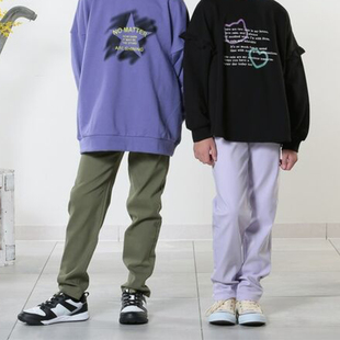 150码 纯原日单弹力超棒 男女童多色长裤 100 柔软舒适 小学生神裤