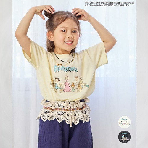 纯原日单markeys夏季特别定制新款原始人印花T恤柔软舒适吸汗透气