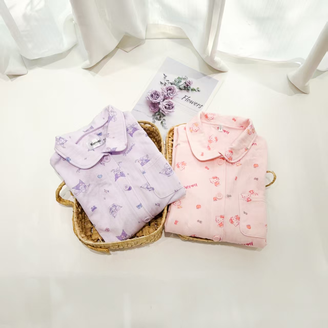 纯原日单新款睡衣三丽鸥成人款家居服套装柔软舒适甜美可爱