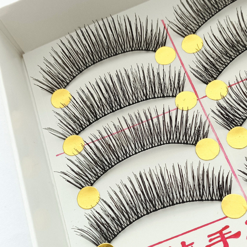 睫毛贴假睫毛女自然初学者台湾手工日常柔软浓密仿真素颜 裸妆,彩妆/香水/美妆工具,假睫毛,淘宝优惠券,粉丝福利购,淘宝优惠卷