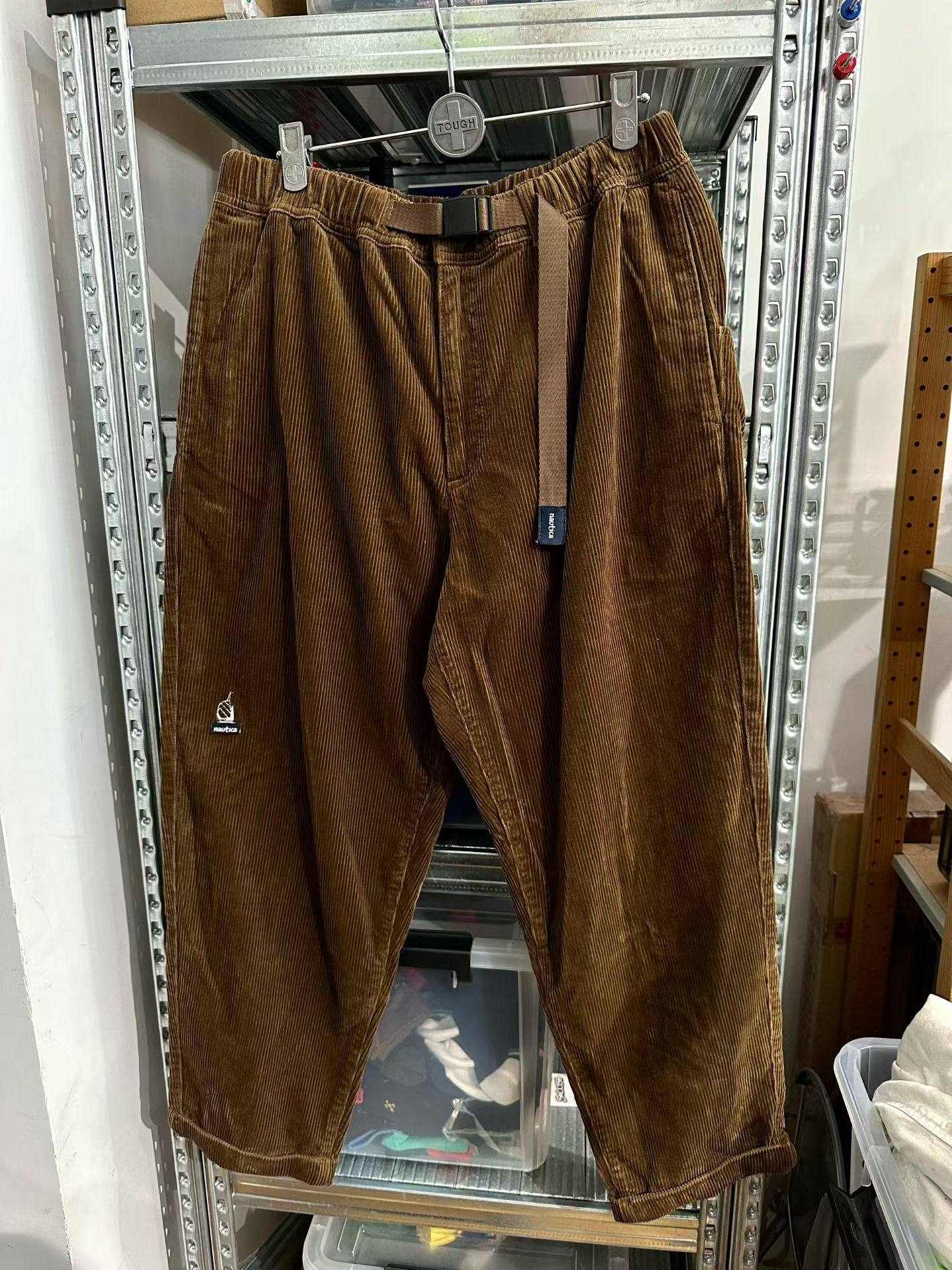 公司货 男式复古条绒休闲长裤 全棉 宽松直筒 L 腰围82-86 全品相,男装,休闲裤,淘宝优惠券,粉丝福利购,淘宝优惠卷