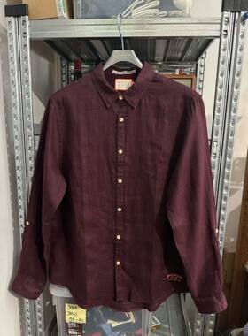 soda男式全麻长袖衬衫 regular版型 M 胸围112 XL 胸围122 全品相