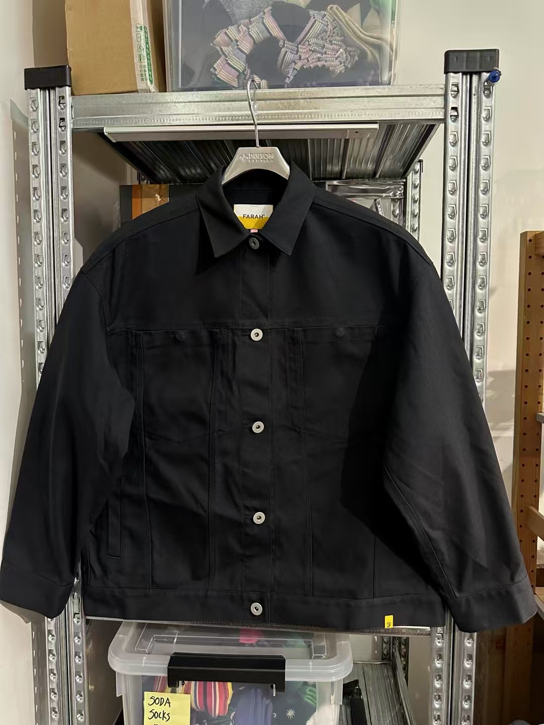 原单好货女式改良双良工装风箱型夹克外套 日本线 样品码 胸围116