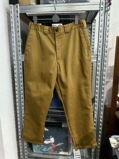 腰围80 原单联名男式 样品码 日本线 改良板仔休闲九分裤