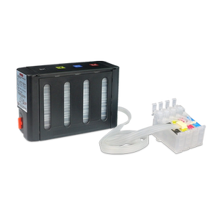 丽辉适用爱普生XP245 240 XP4100 XP4205 WF7710 WF7720 2830打印机改装连供供墨系统 黑色彩色填充墨盒墨水