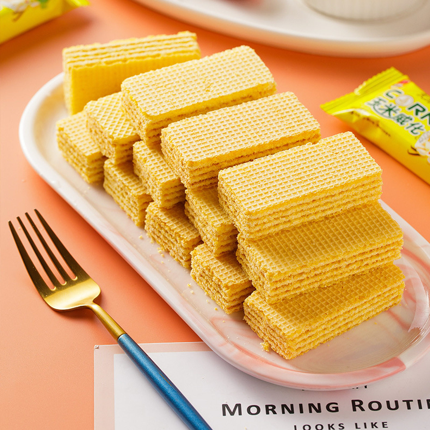 粗粮玉米威化饼干粗粮饼干老年人学生休闲零食充饥代餐小吃整箱,零食/坚果/特产,威化饼干,淘宝优惠券,粉丝福利购,淘宝优惠卷