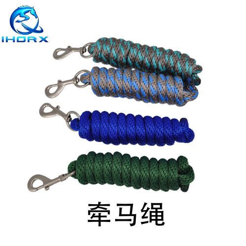 牵马绳动物拴绳尼龙加粗合金大扣