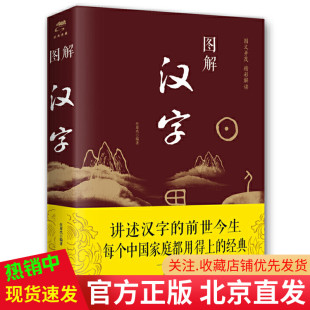 图文并茂 正版 图解汉字 任犀然 社 中国华侨出版 语言汉字文化 著中智博文 精彩解读了解汉字常用字 包邮 新版 起源和演变