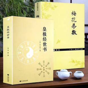 【2册】皇极经世书+ 梅花易数（故宫珍藏善本）梅花易数精解讲义周易邵氏学邵子易数书籍