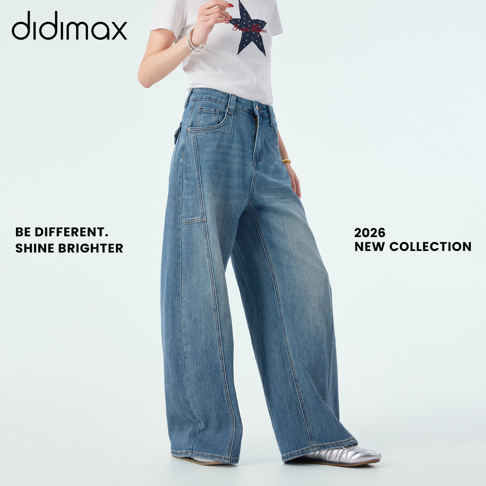 didimax春季新款做旧弯刀牛仔裤 侧边明线长裤子C57395,女装/女士精品,牛仔裤,淘宝优惠券,粉丝福利购,淘宝优惠卷