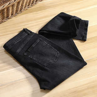 弹力牛仔裤 好牛推荐 GK401 直筒休闲长裤 男士 磨毛水洗工艺 秋冬季