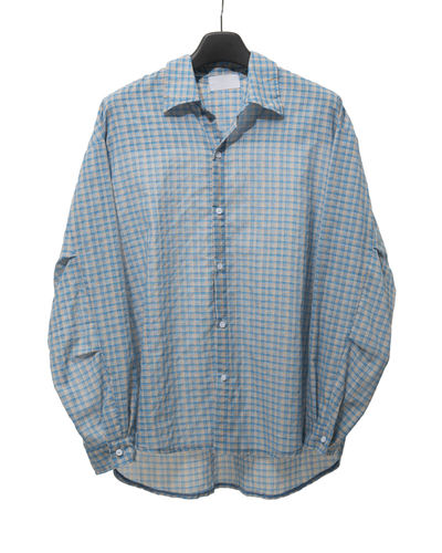 韩网代购直邮23新款格纹衬衫