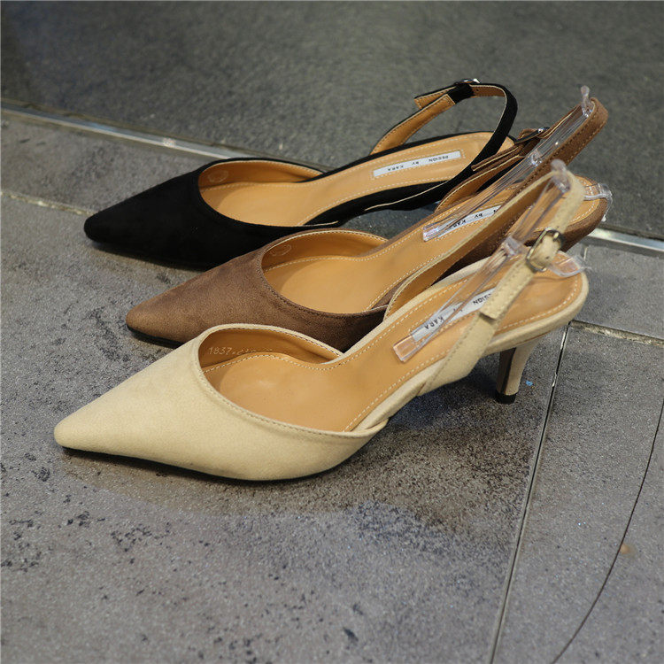 the republic of korea East Women's Shoes Agency purchase 2019 The new autumn kara Stiletto Tip Shallow mouth go to work OL Sexy shoesin the Women's Shoes, Low shoes  category - from Buy2taobao.com to provide professional Taobao agent buy service