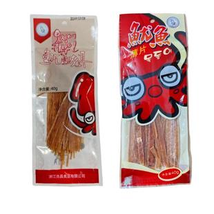 韩味鱿鱼爪条即食鱿鱼龙耳韩国风味即食鱿鱼丝40g粗细两种