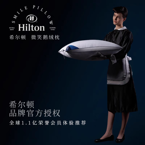 95绒|希尔顿微笑鹅绒枕