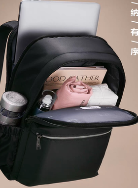 安利双肩包男女背包黑色运动旅行行李包包2025年618促销赠品正品