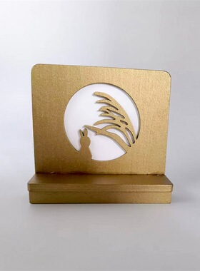 日式Zakka中秋节摆件兔子达摩月见猫咪太古桥满月松树饰品