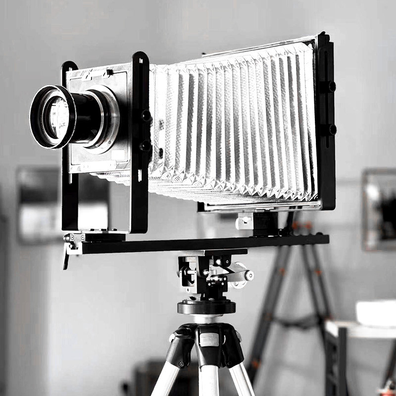 大画幅摄影8x10单轨相机 相纸胶片相机 自制皮腔可选色