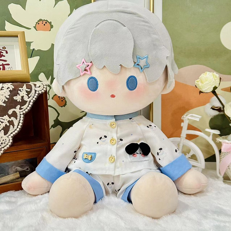 40cm娃衣恋与深空周边秦彻棉花娃娃衣服裤子睡衣沈星回坐姿祁煜图片