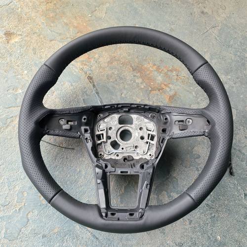 奥迪方向盘改装桃木翻新 A6LA4 A8A7A5Q5LQ7奥迪C6C7C8方向盘总成