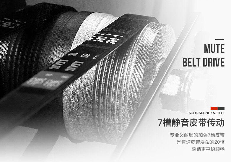 汗马动感单车皮带 汗马单车传送带 家用动感单车皮带 健身车皮带图片