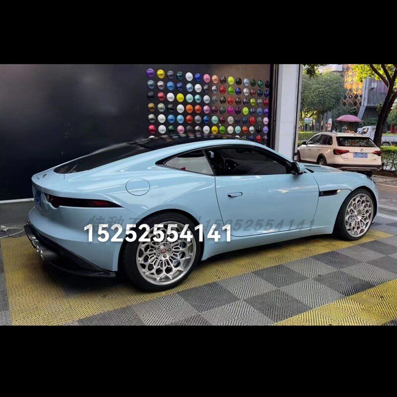 水晶冰川蓝 吉他钢琴改色喷漆AASUND鹦鹉 晶莹水润淡蓝色系模型漆